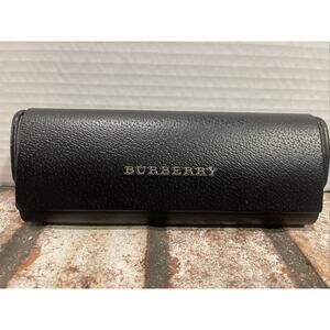 Burberry Black Case For Eyeglasses Sunglasses Hard Case - 6.5 in
